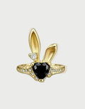 MIDNIGHT BUNNY RING