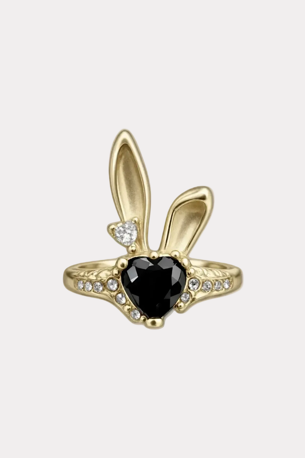 MIDNIGHT BUNNY RING