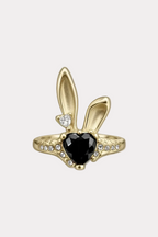 MIDNIGHT BUNNY RING